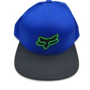 Blue fox hat new without tags